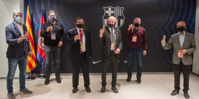 Brindis de Navidad del club con las Asociaciones de Veteranos